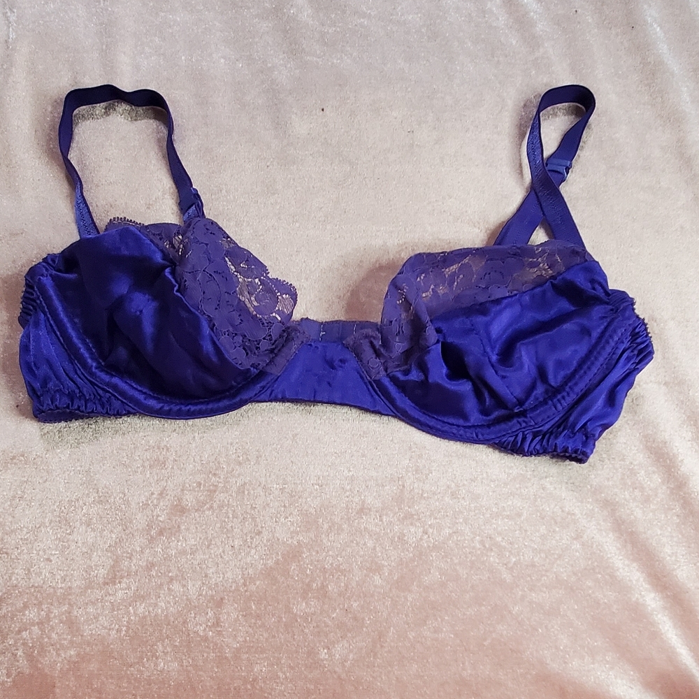 Purple Lace Bra